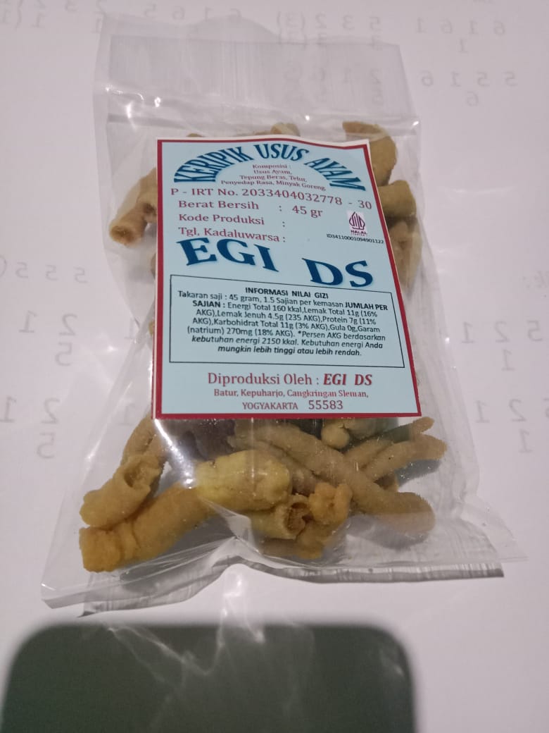 Keripik Usus EGI DS
